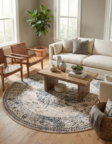 7' x 7' Eliza Round Rug