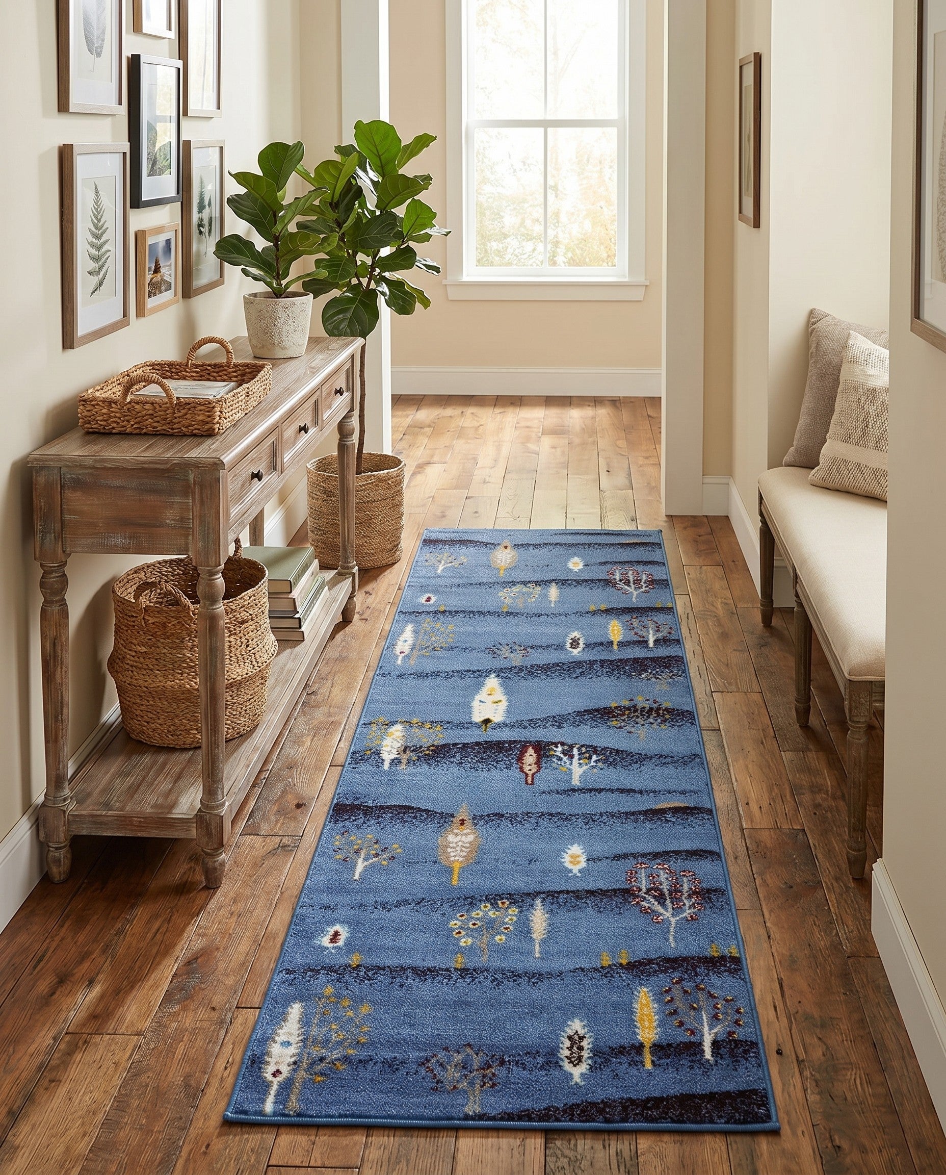 Blue Laguna Runner Rug