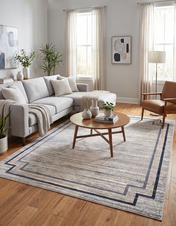Gray Oasis Rug