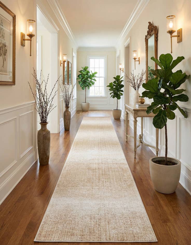 Detail image of 3' x 30' Gemstone Runner Rug