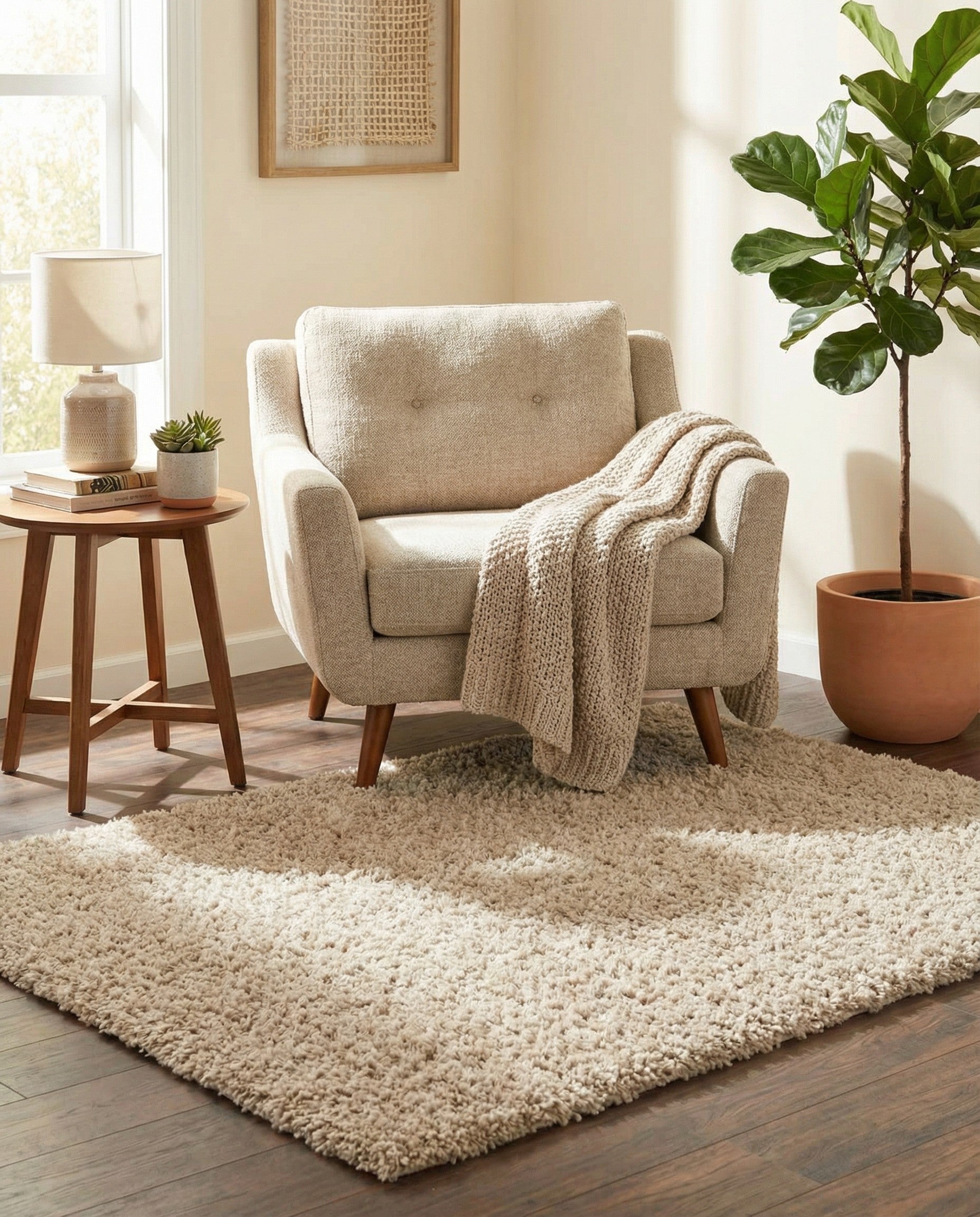 3' x 5' 3 Zermatt Shag Rug