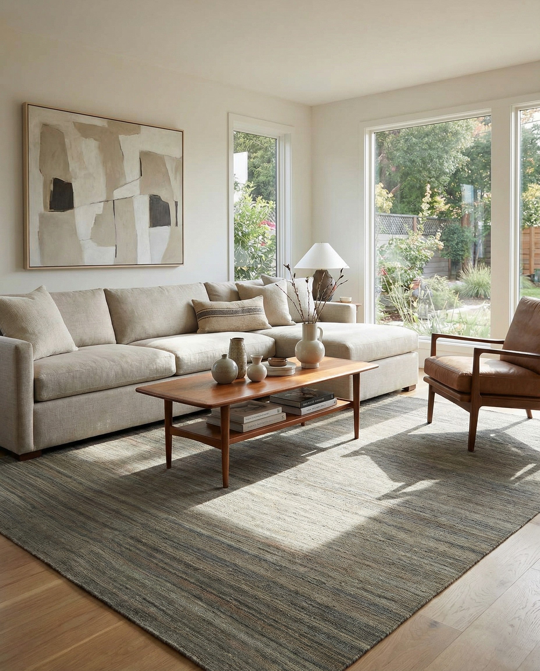 8' 6 x 11' 3 Hand Woven Kilim Modern Wool Rug