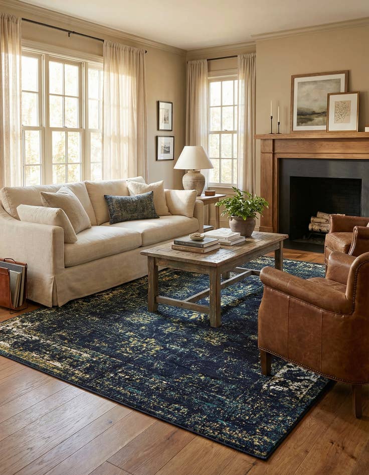 Detail image of 7' 10 x 11' Monaco Rug