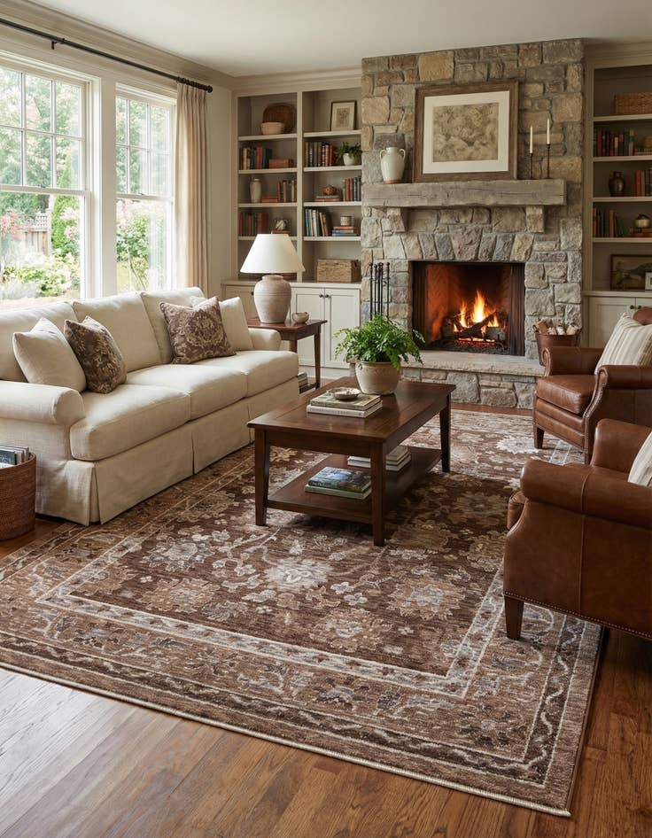 Detail image of 9' x 12' 6 Grand Tradition Rug