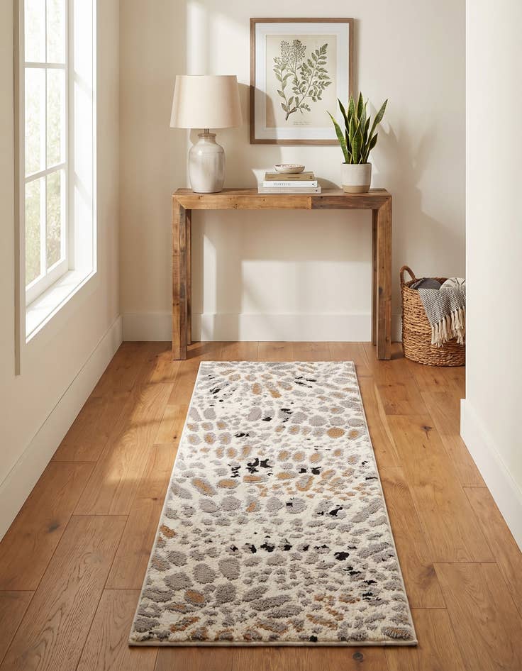 Detail image of 2' x 6' Sepia Runner Rug