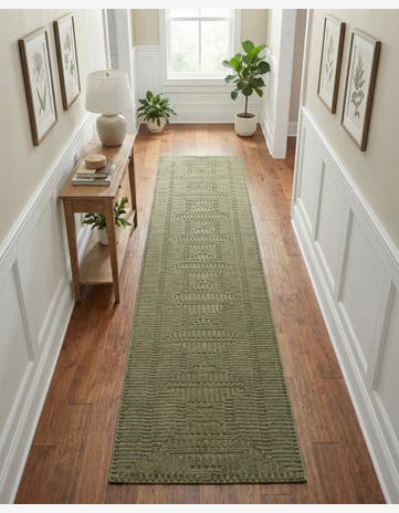 2' 7 x 12' Textura Designer Runner Rug