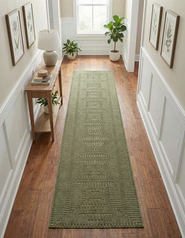 2' 7 x 12' Textura Designer Runner Rug