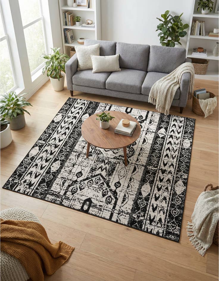 Detail image of 6' x 6' Oregon Square Rug