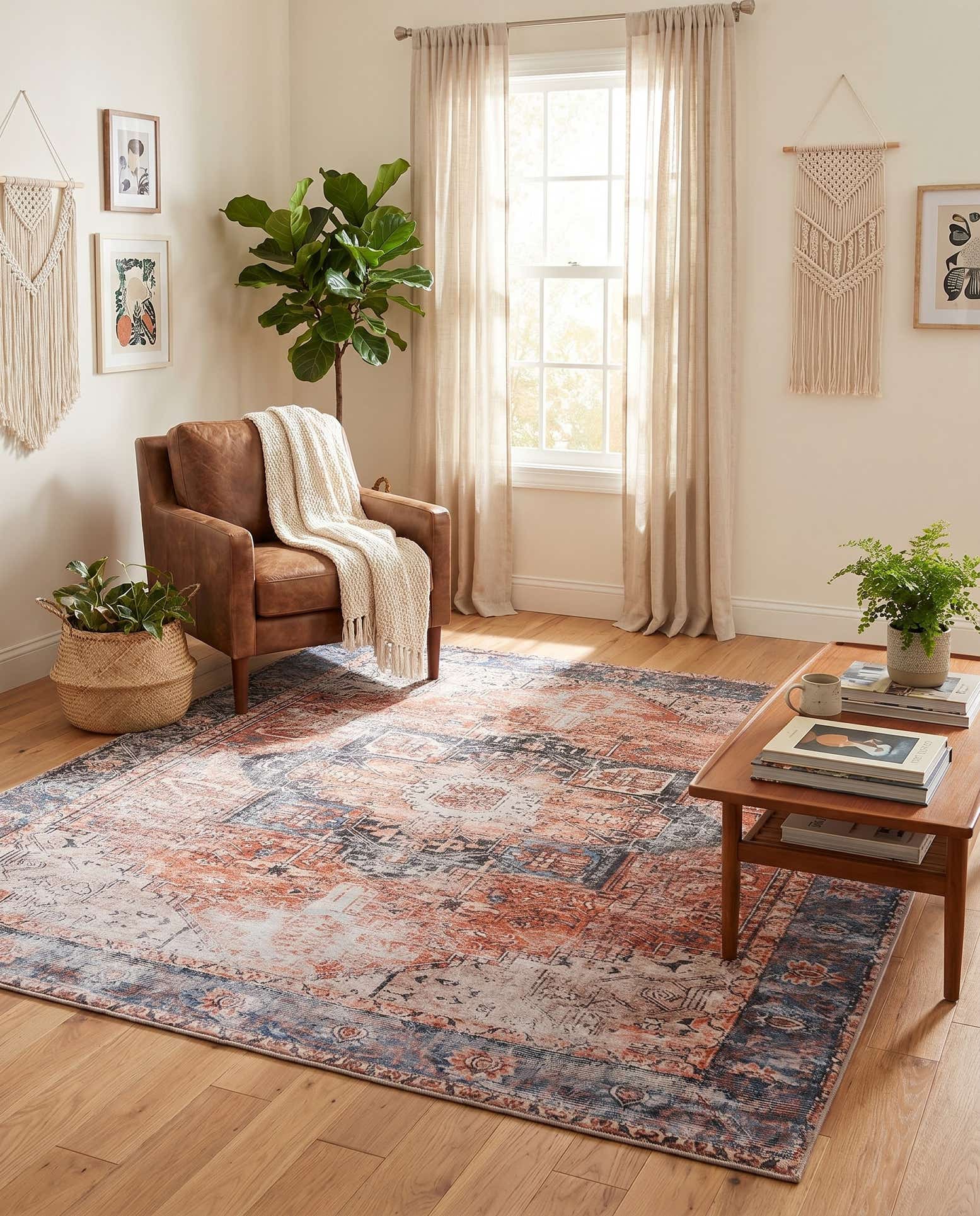 7' 10 x 7' 10 Yara Square Rug