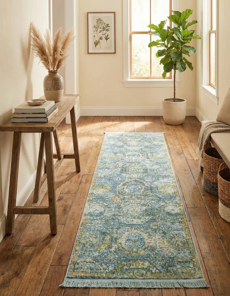 Detail image of 2' x 8' Santiago Runner Rug