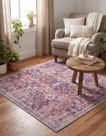 100cm x 100cm Nostalgia Quadrat Teppich