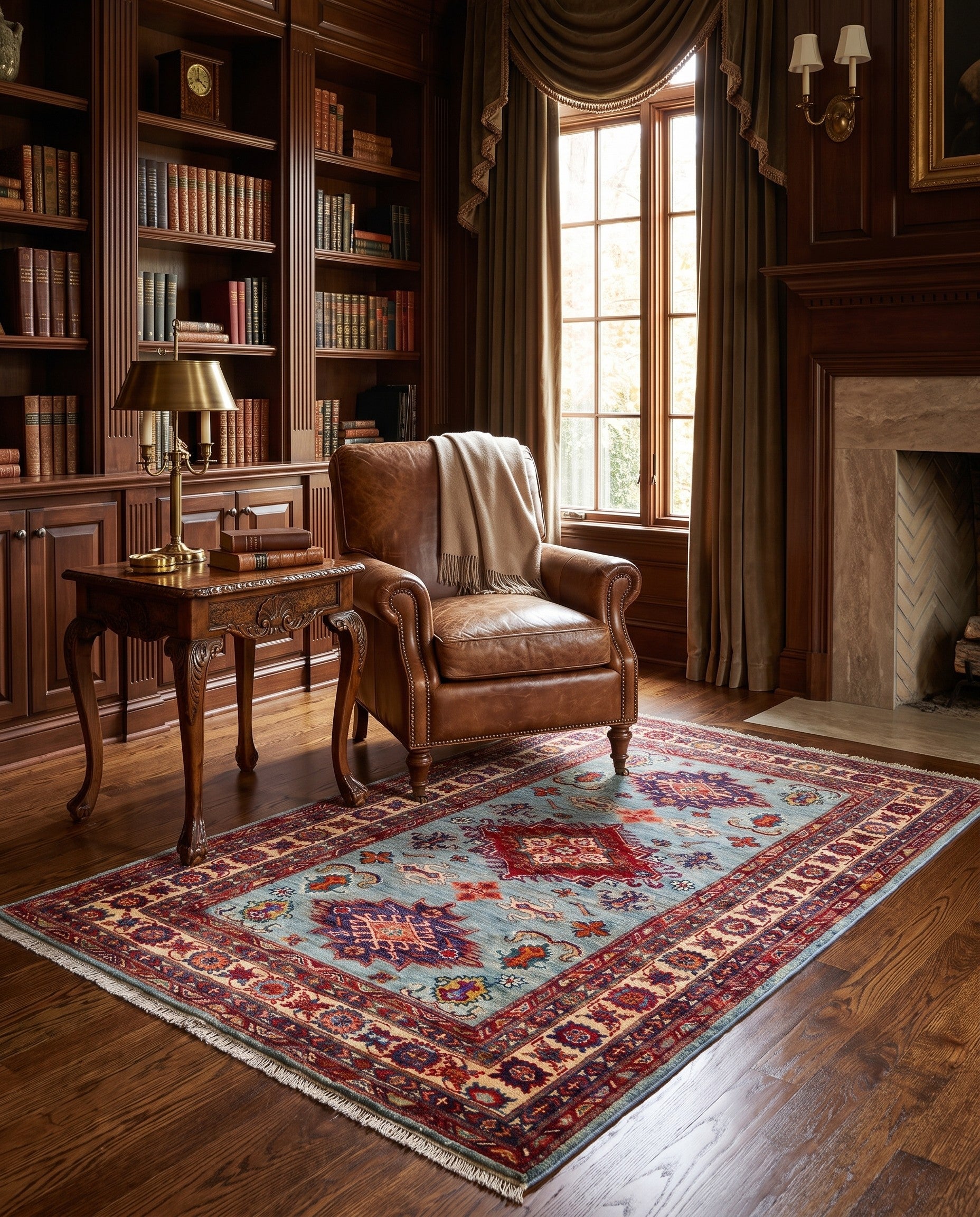 3' 3 x 5' 1 Hand Knotted Kazak Rug