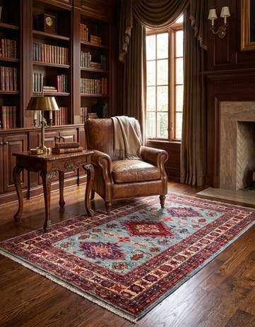3' 3 x 5' 1 Hand Knotted Kazak Rug