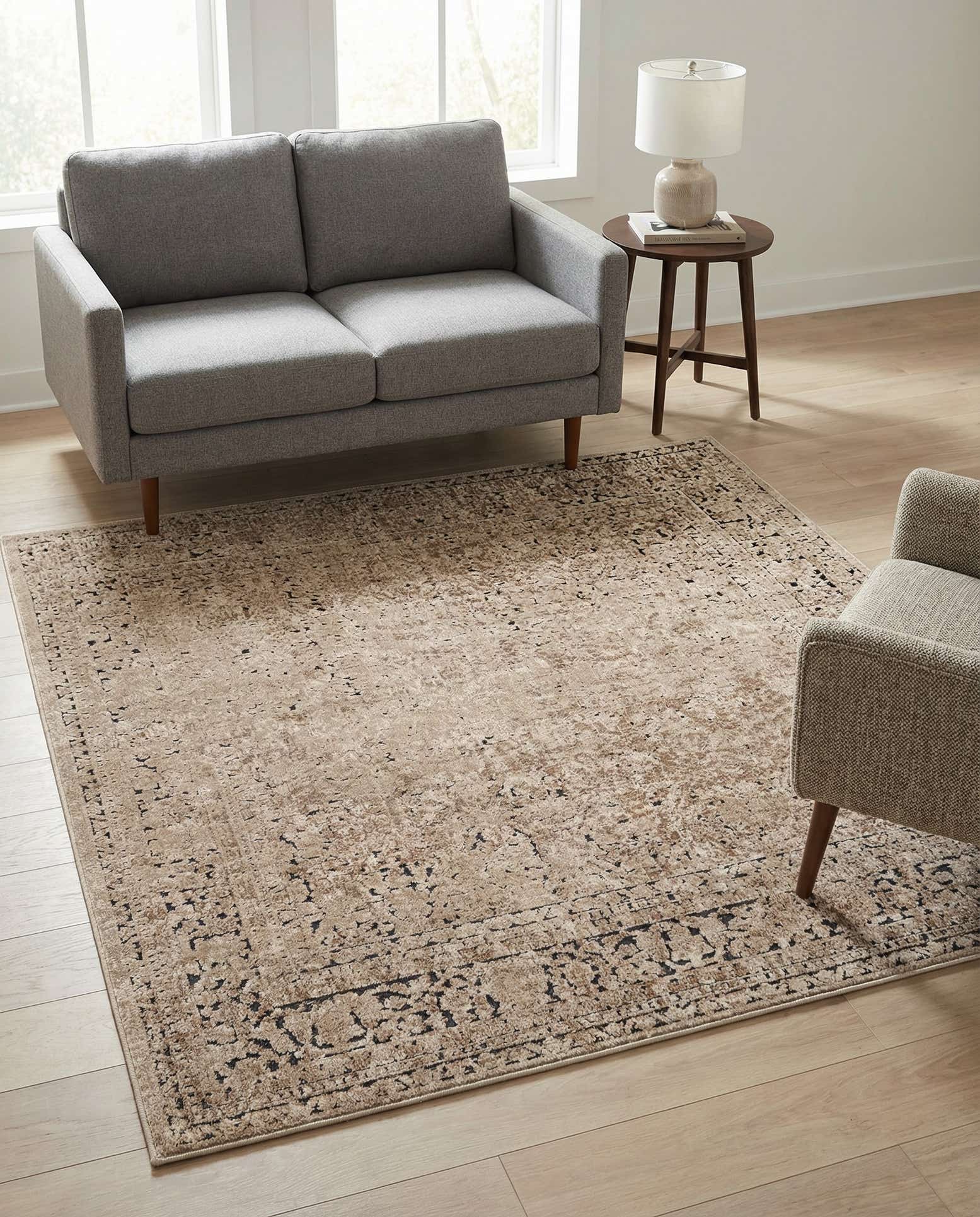 5' 3 x 5' 3 Eliza Square Rug