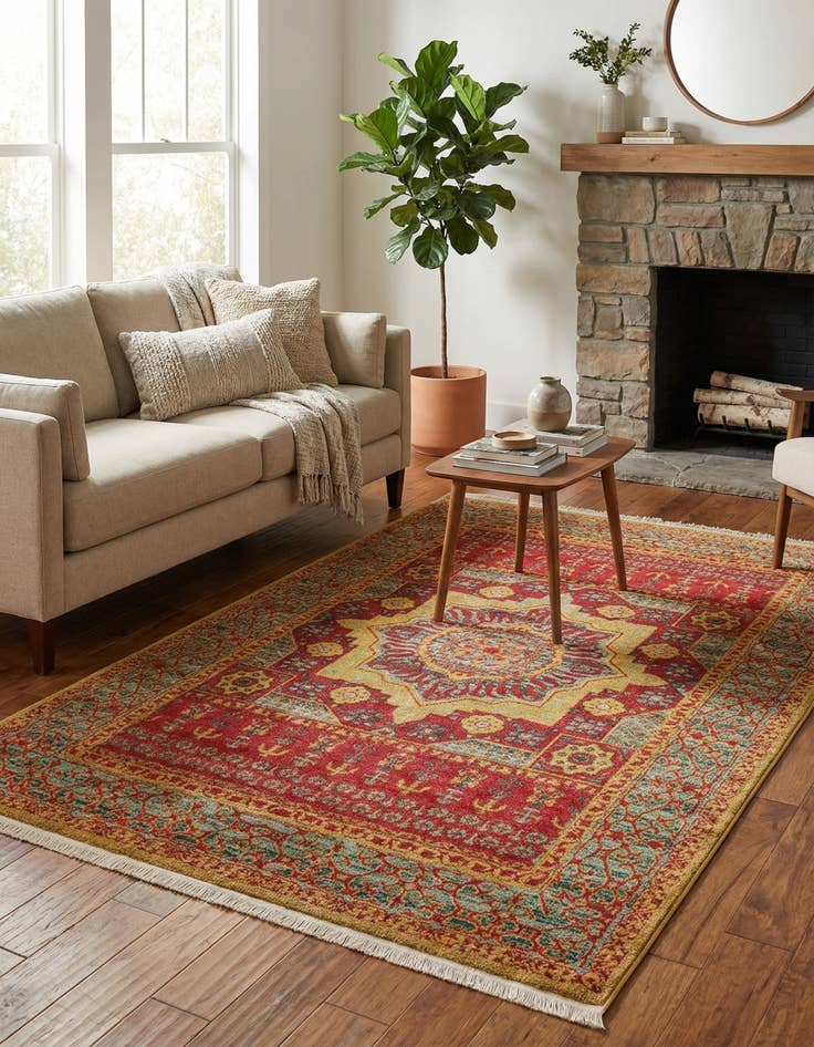 Detail image of 5' x 8' Amina Rug