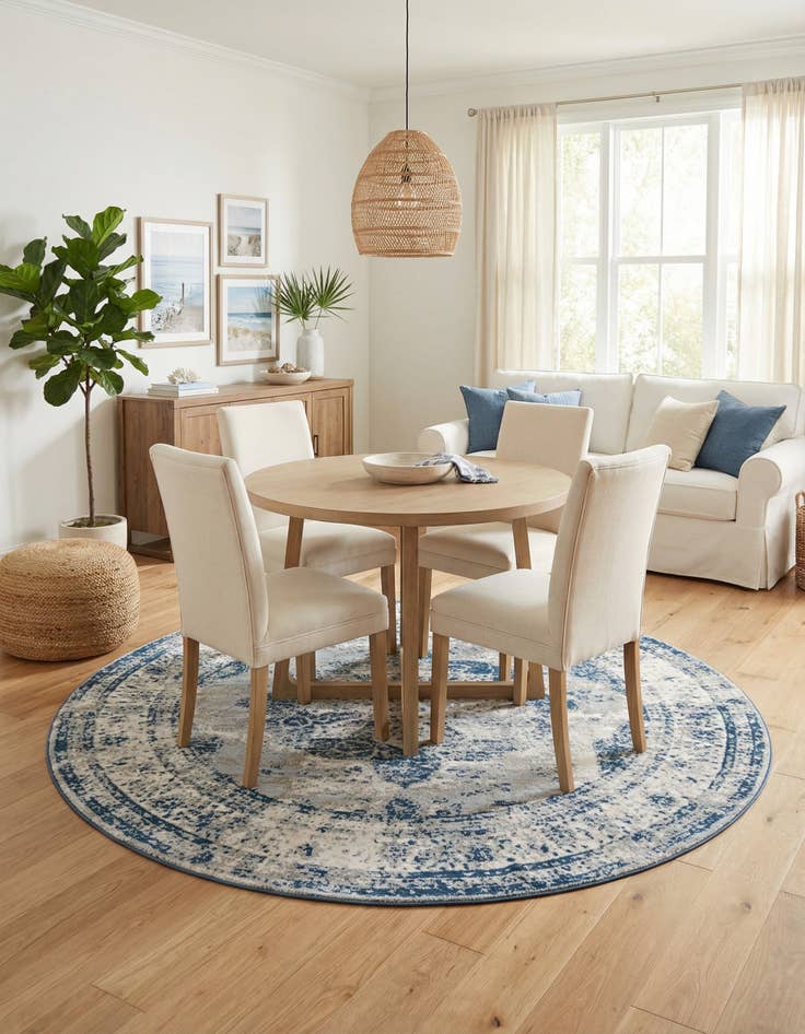 Detail image of 7' 10 x 7' 10 Monte Carlo Round Rug