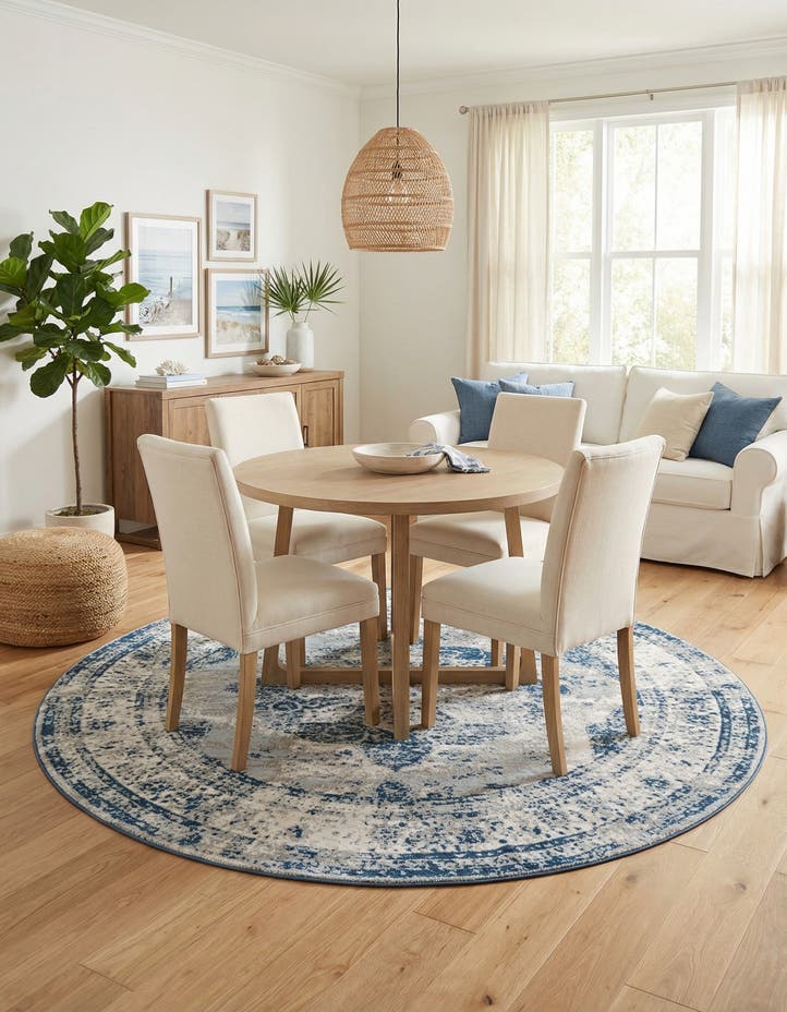 7' 10 x 7' 10 Monte Carlo Round Rug