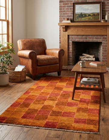 3' x 5' 2 Hand Knotted Kashkuli Gabbeh Oriental Wool Rug