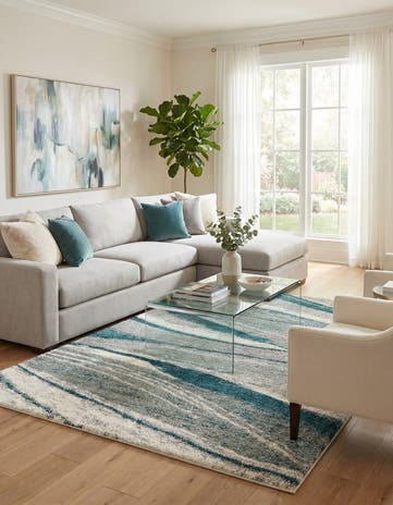 9' x 12' Soft Touch Shag Rug