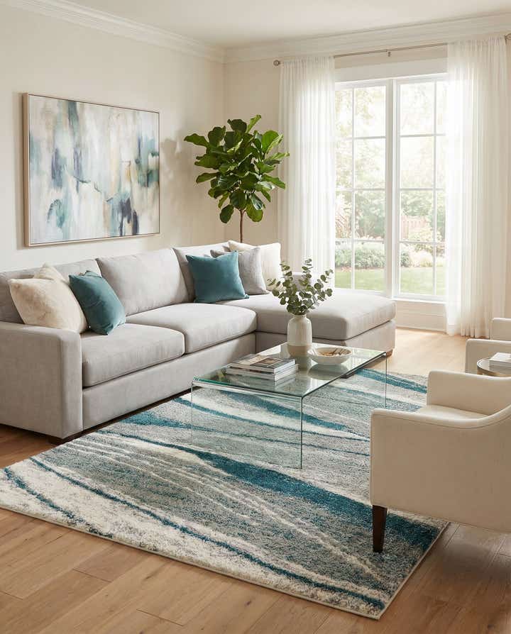9' x 12' Soft Touch Shag Rug