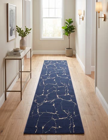 2' 7 x 12' Vogue Geo Runner Rug