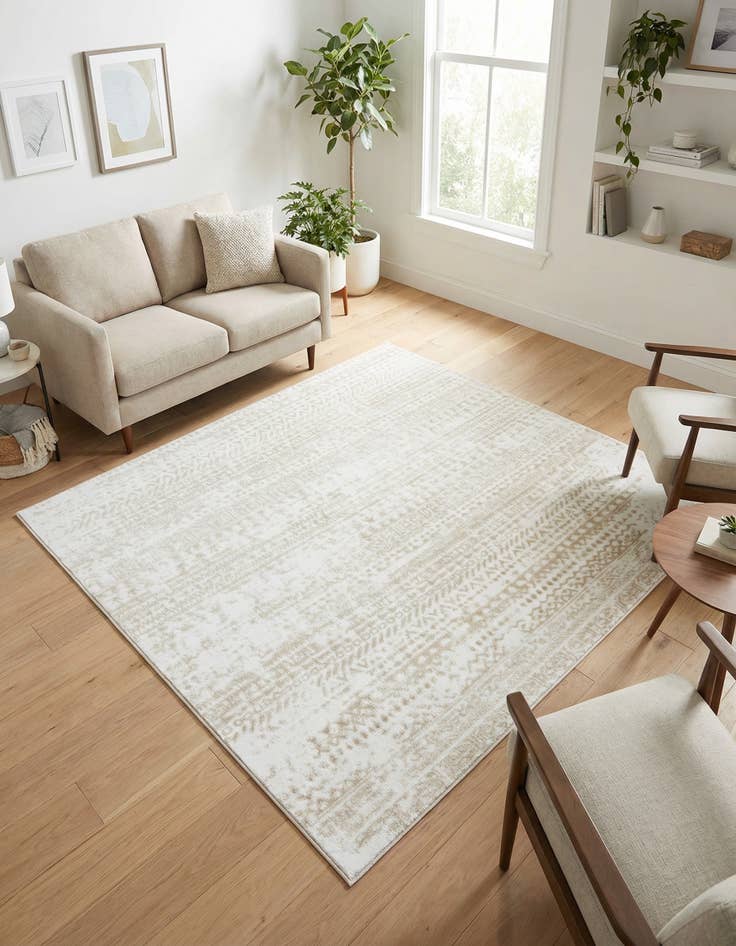 Detail image of 6' x 6' Hermitage Square Rug