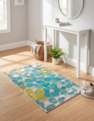Blue Azalea Rug