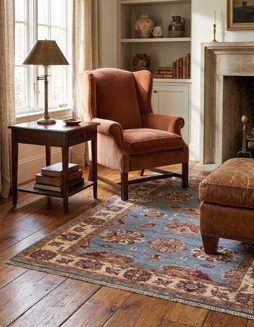 3' 1 x 4' 8 Hand Knotted Ziegler Rug
