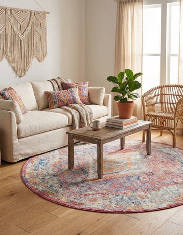 6' x 6' Williamsburg Round Rug