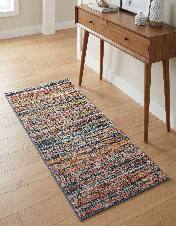 Detail image of 2' 2 x 4' Gemstone Runner Rug