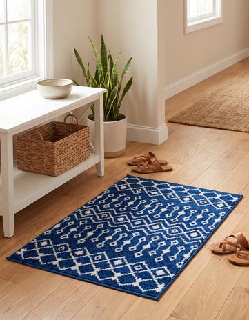 2' x 3' Moroccan Trellis Rug