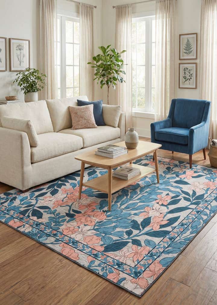 7' 10 x 7' 10 Yara Square Rug