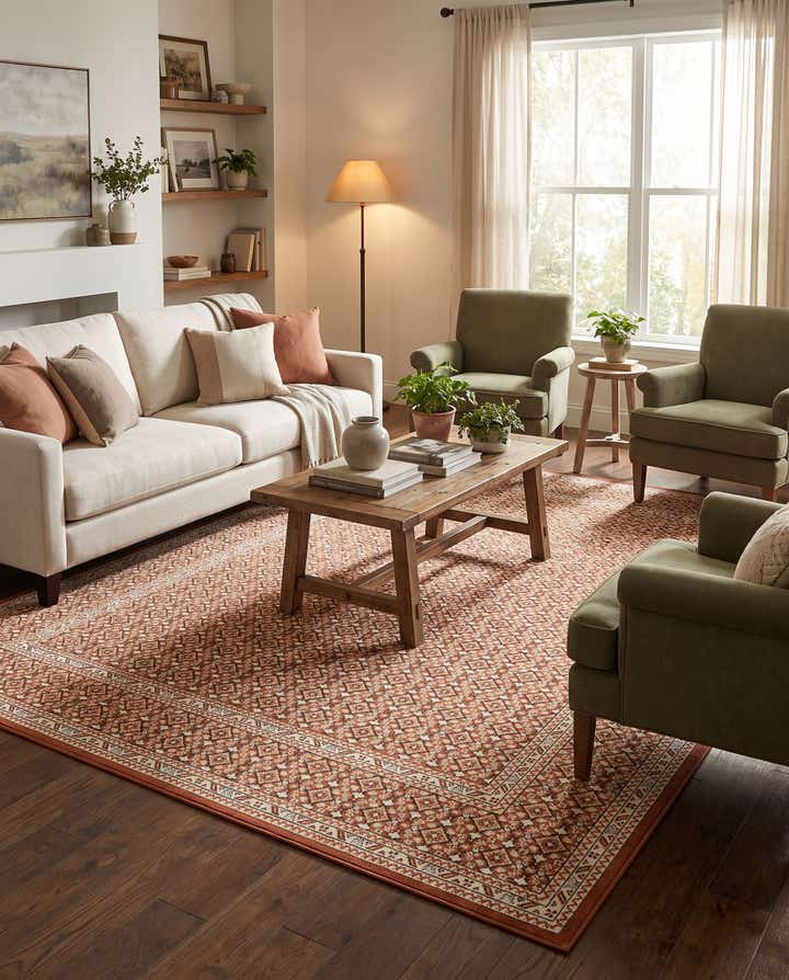 7' 10 x 10' Nain Design Rug