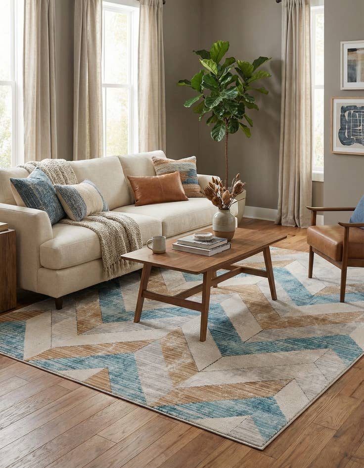 Detail image of 8' x 10' Leipzig Rug