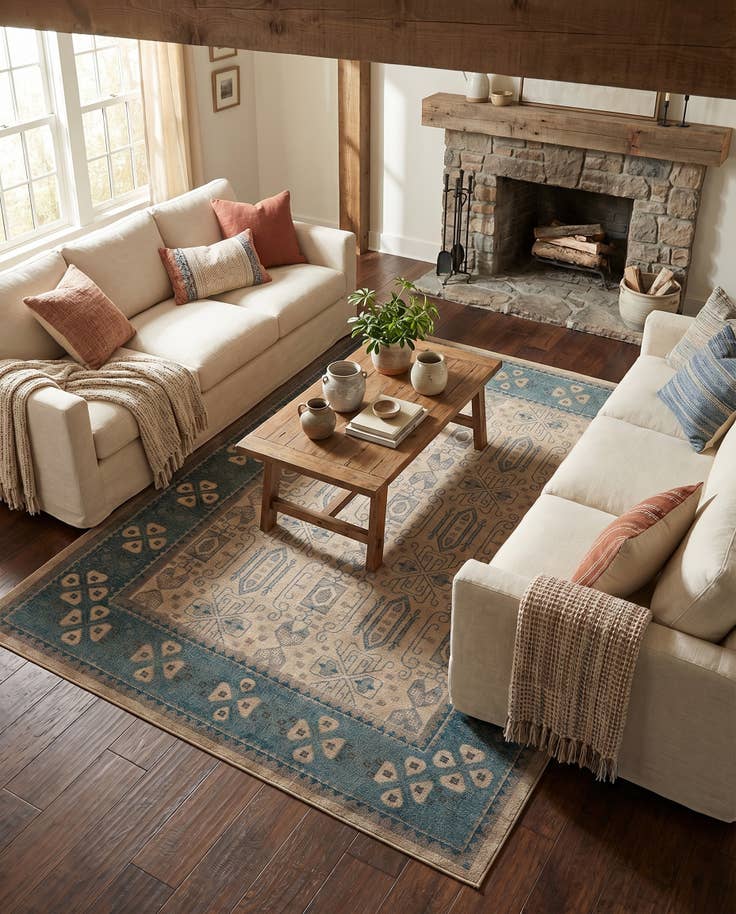 Detail image of 8' x 11' Viola Rug