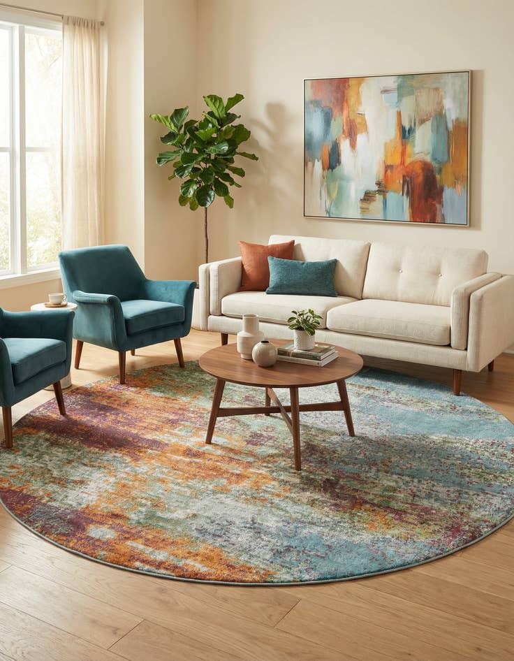 Detail image of 8' 2 x 8' 2 Paragon Round Rug