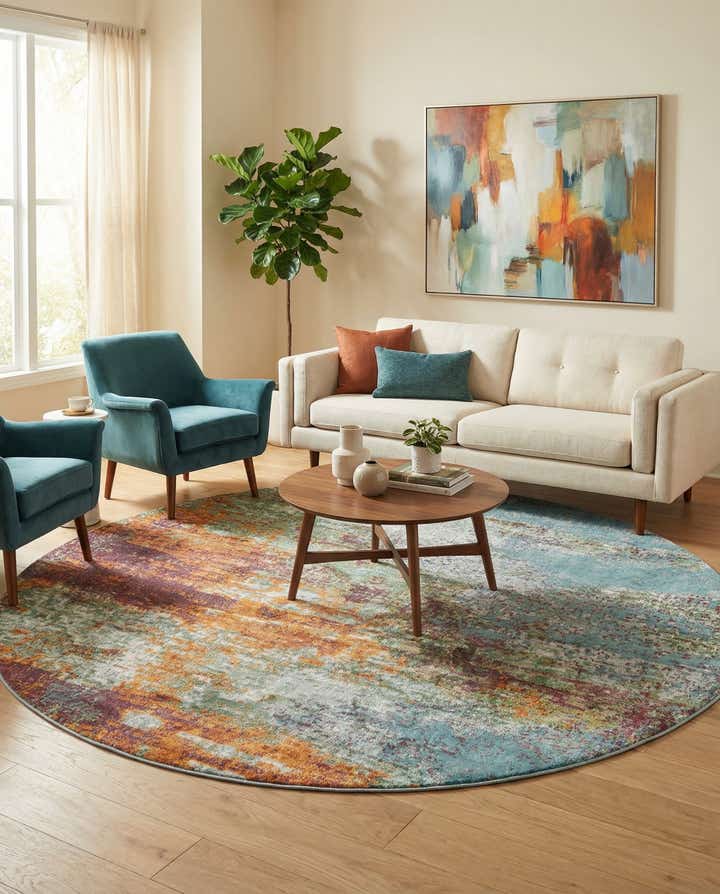 8' 2 x 8' 2 Paragon Round Rug