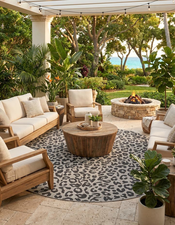 12' x 12' Easy-Clean Safari Indoor / Outdoor...