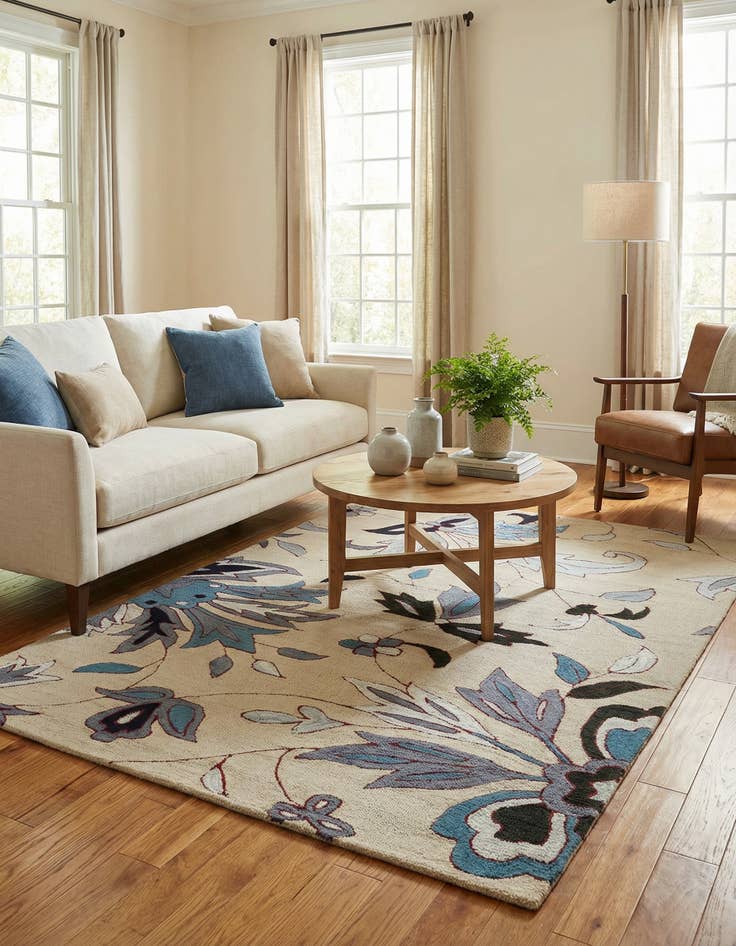 Detail image of 5' x 8' Luna Rug