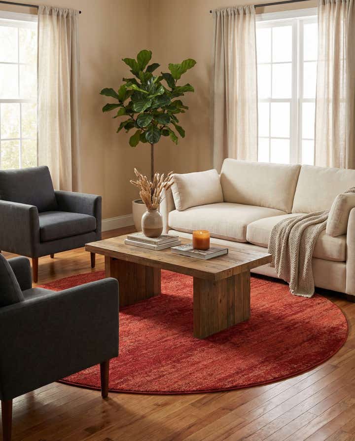 7' 10 x 7' 10 Angelica Round Rug