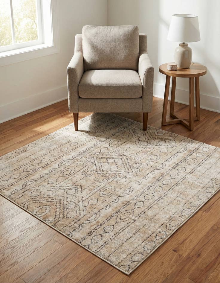 Detail image of 4' x 4' Oregon Square Rug