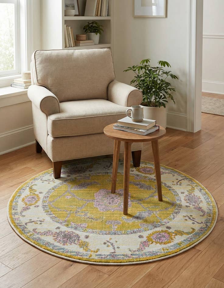 Detail image of 3' 3 x 3' 3 Paragon Round Rug