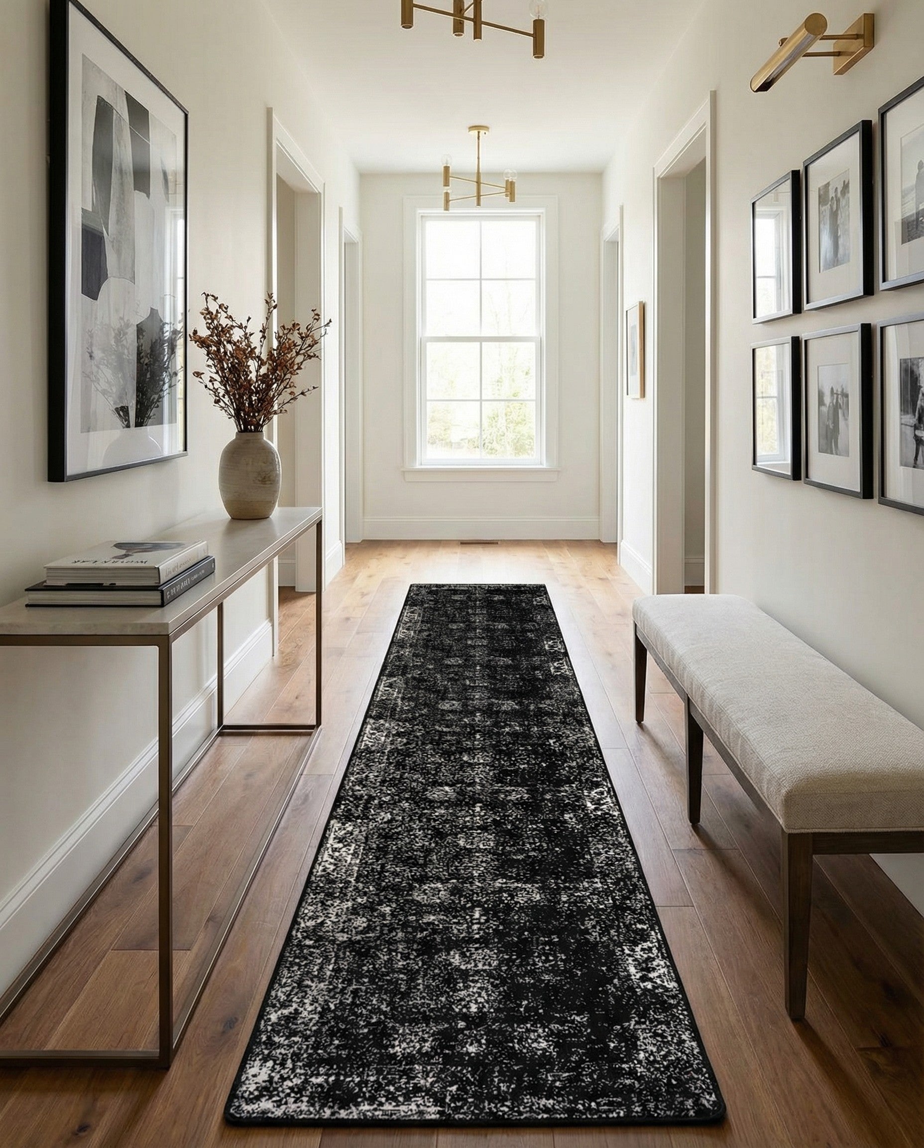 Primary image  2' 7 x 14' Monte Carlo Runner Rug