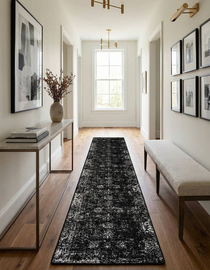 Detail image of 2' 7 x 14' Monte Carlo Runner Rug