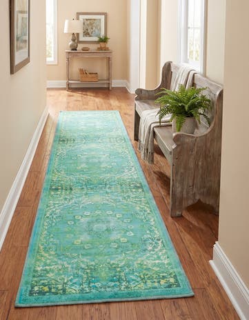 2' x 8' Washable Renaissance Runner Rug