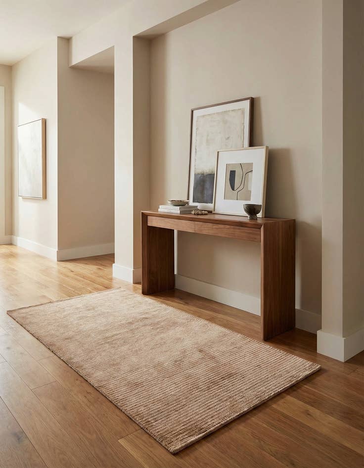 Detail image of 2' 8 x 5' Hand Knotted Darya Wool Rug