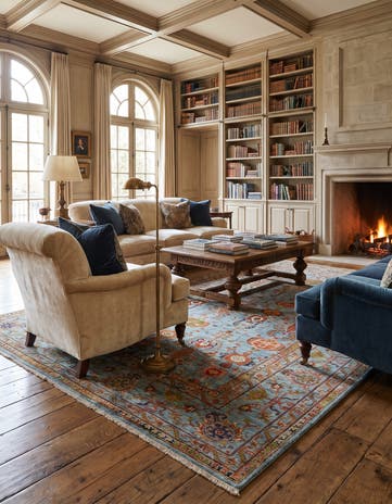 6' 7 x 9' 1 Hand Knotted Ariana Ziegler Rug