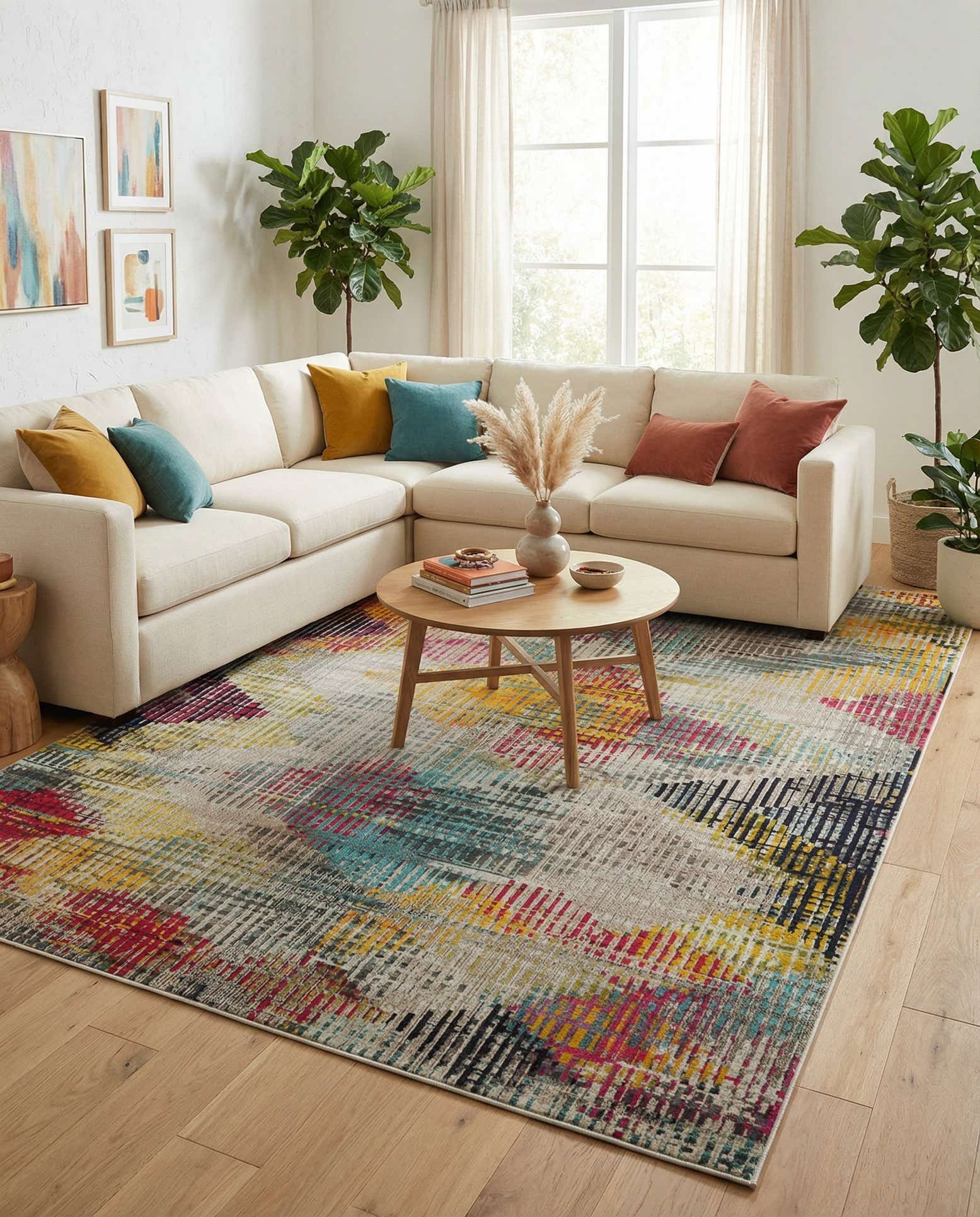 10' x 14' Washable Theia Rug