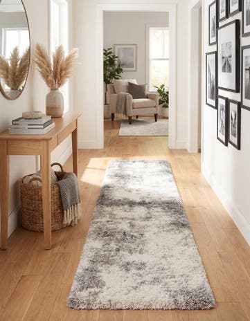 2' 7 x 10' Soft Touch Shag Runner Rug