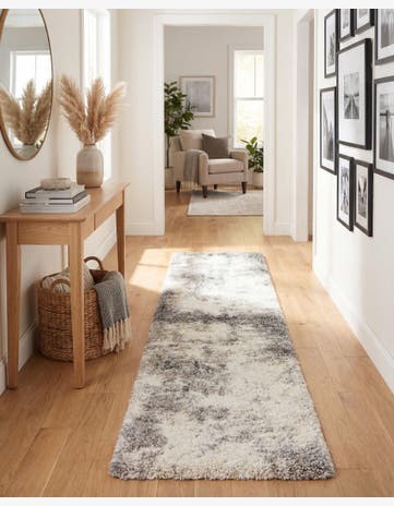 2' 7 x 10' Soft Touch Shag Runner Rug